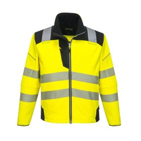 work safety shop munkaruhazat munkavedelem fenyvisszavero sarga softshell kabat t402 portwest