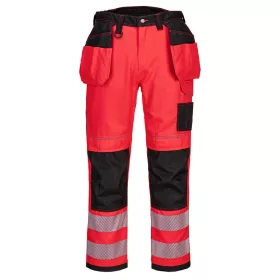 work safety shop munkaruha munkavedelem portwest t501 piros holster jol lathatosagi nadrag 