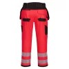 work safety shop munkaruha munkavedelem portwest t501 piros holster jol lathatosagi nadrag 