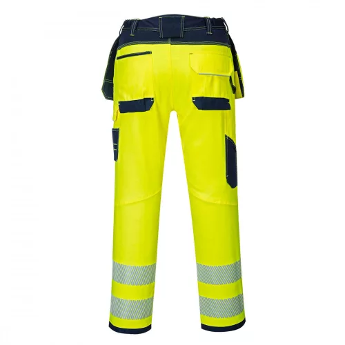 work safety shop munkaruha munkavedelem portwest t501 sarga holster jol lathatosagi nadrag 