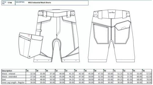 work safety shop munkaruhazat munkavedelem t748 portwest wx3 munkas rovidnadrag