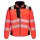 work safety shop munkaruhazat munkavedelem fenyvisszavero piros softshell kabat t402 portwest