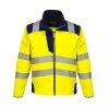 work safety shop munkaruhazat munkavedelem fenyvisszavero sarga softshell kabat t402 portwest