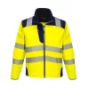 work safety shop munkaruhazat munkavedelem fenyvisszavero sarga softshell kabat t402 portwest