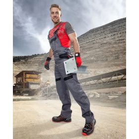 work safety shop munkaruhazat munkavedelem ardon h8404 cool trend szurke kantaros munkanadrag