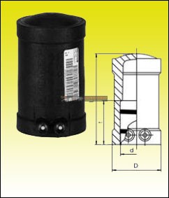 Elektro fitting csővég  63 FRIALEN (T-612030)