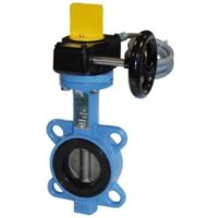 Pillangószelep GÁZRA csiga hajtással